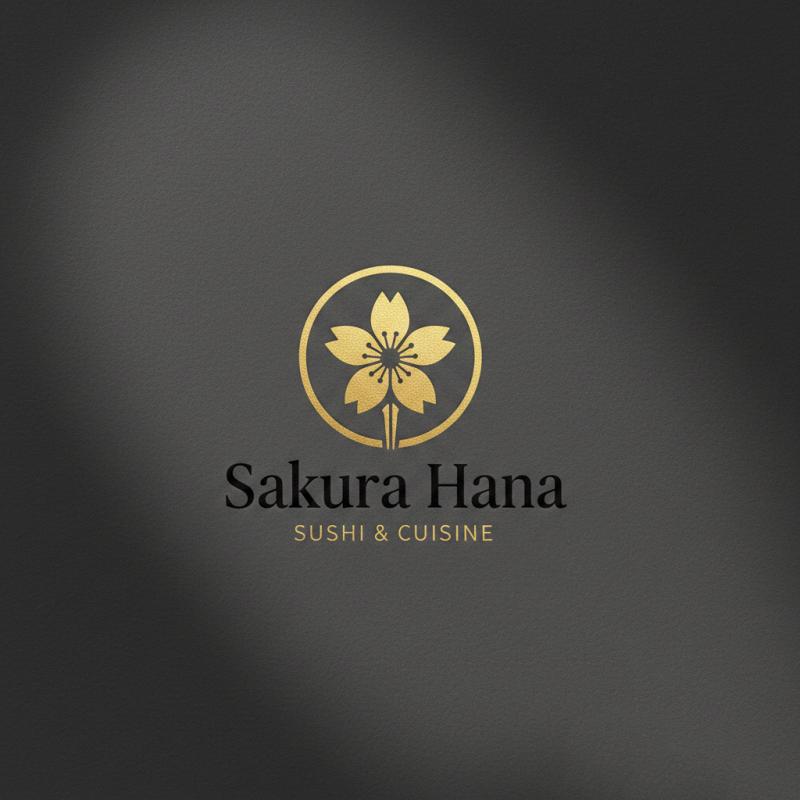 Sakura Hana Logo Concept