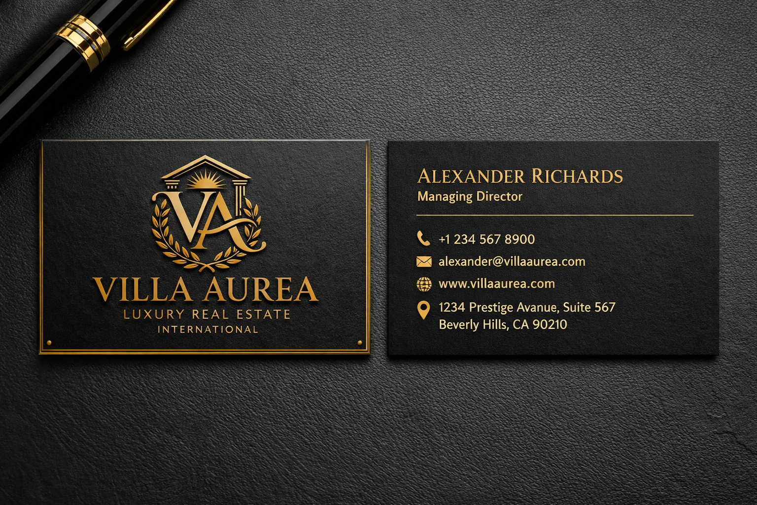Villa Aurea Mockup 2